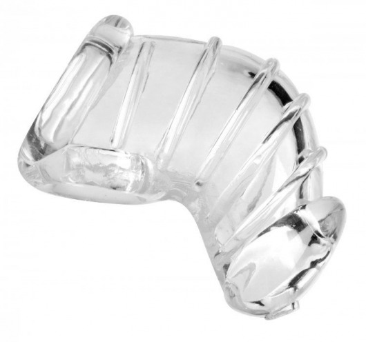 Насадка для ограничения эрекции Detained Soft Body Chastity Cage - XR Brands - купить с доставкой в Пскове