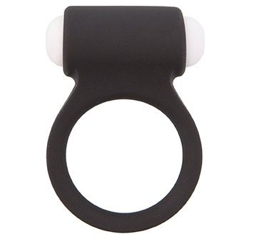 Чёрное эрекционное виброкольцо LIT-UP SILICONE STIMU RING 3 BLACK - Dream Toys - в Пскове купить с доставкой
