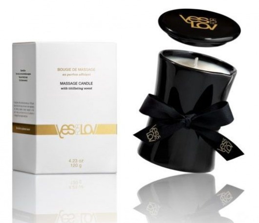 Массажная свеча Titillating Massage Candle - 120 мл. - YESforLOV - купить с доставкой в Пскове