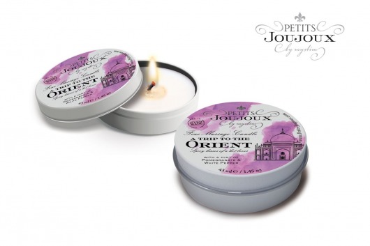 Массажная свеча Petits Joujoux Orient с ароматом граната и белого перца - 33 гр. - MyStim - купить с доставкой в Пскове