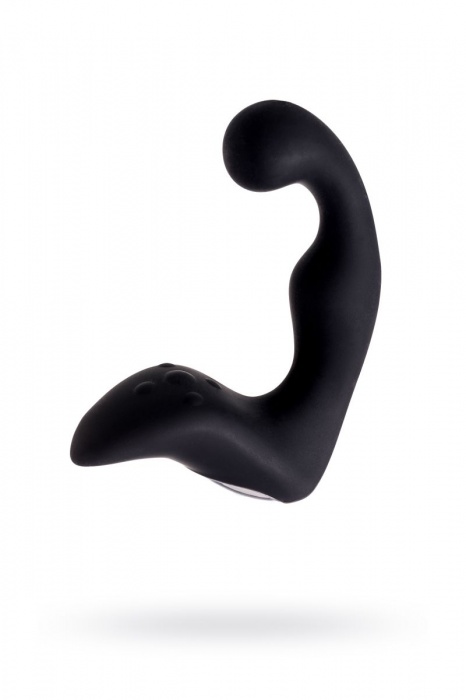 Чёрный изогнутый вибростимулятор простаты Erotist - Erotist Adult Toys - в Пскове купить с доставкой