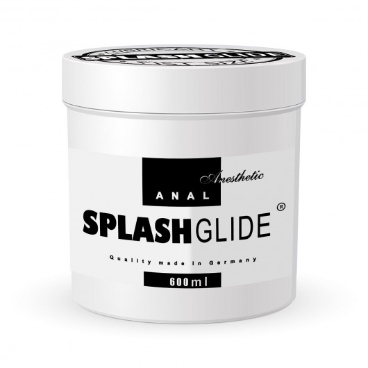 Анальный гель на водной основе SPLASHGLIDE ANAL ANESTHETIC FIST SIZE - 600 мл. - Splashglide - купить с доставкой в Пскове