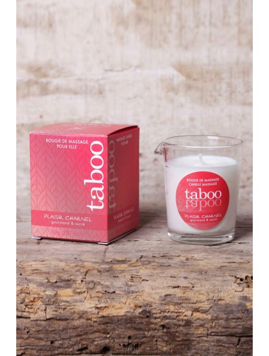 Массажное аромамасло с афродизиаками для женщин RUF Taboo Plaisir charnel - 60 гр. - RUF - купить с доставкой в Пскове