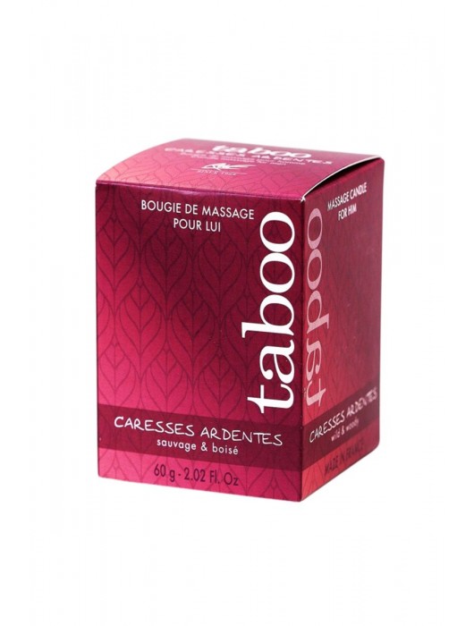 Массажное аромамасло с афродизиаками для мужчин RUF Сaresses ardentes - 60 гр. - RUF - купить с доставкой в Пскове