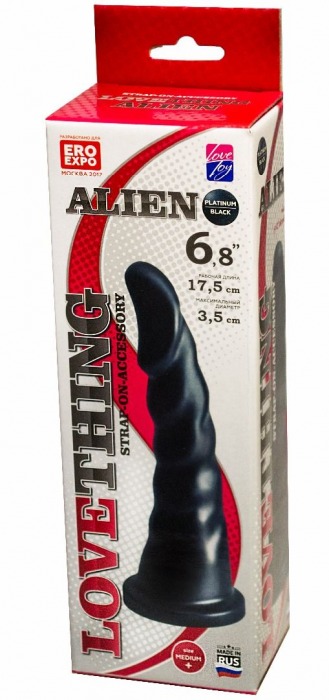 Насадка для трусиков харнесс Alien - 17,5 см. - LOVETOY (А-Полимер) - купить с доставкой в Пскове