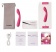 Ярко-розовый G-стимулятор IRIS Clitoral G-spot Vibrator - 18 см. - Svakom купить в Пскове с доставкой в Orgasmix.ru Ярко-розовый G-стимулятор IRIS Clitoral G-spot Vibrator - 18 см. - Svakom