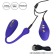 Фиолетовый шарик с электростимуляцией и вибрацией Intimate E-Stimulator Remote Kegel Exerciser - California Exotic Novelties - купить с доставкой в Пскове