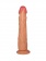 Телесный фаллоимитатор на присоске Confident - 22,8 см. - Lola Games