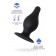 Черная анальная втулка Spade M - 10 см. - Erotist Adult Toys в Пскове Черная анальная втулка Spade M - 10 см. - Erotist Adult Toys