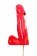 Красный леденец в форме члена со вкусом виски - 173 гр. - Sosuчki - купить с доставкой в Пскове