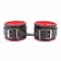Оковы на ноги с красным подкладом - БДСМ Арсенал - купить с доставкой в Пскове